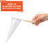 Imusa USA J100-4-50 Coffee Cloth Strainer with Wood Handle, White, 1 Count (Pack of 1)...