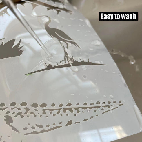 Animal Stencils for Painting, 10 PCS Reusable Forest Wildlife Drawing Template DIY Stencils for Painting on Wood Wall Card Rock Decor...