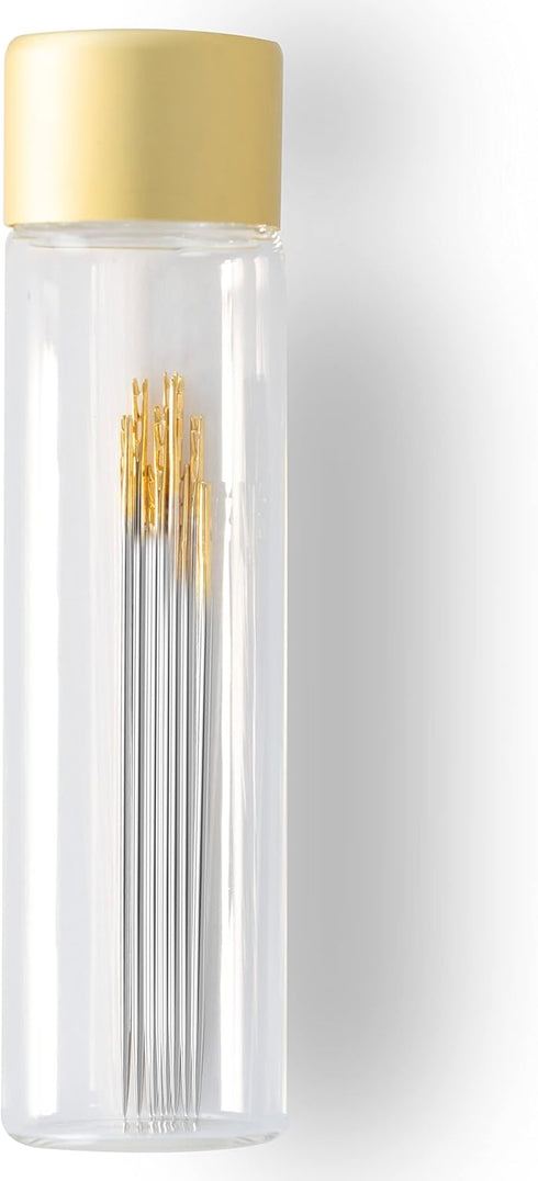 Dritz Gold-Eye Easy Threading Needles, Sizes 5/7/9, 12 Count...