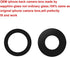 2 Set Original Back Rear Camera Lens Glass Replacement for iPhone 12 and iPhone 12 Mini with pre-Installed Adhesive and Reparing Toolkit...