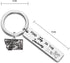 JJTZX Find Joy in The Journey Keychain USA State Map Key Ring Congratulations Gift for Her Retirement Gifts for Women...