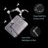 5 Pcs Action Figure Display Holder, Transparent Action Display Stand for Doll Model Toy...