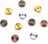 KISSITTY About 420pcs/bag Tibetan 4 Colors Wavy Disc Beads 10x1mm Flat Round Twist Spacers...