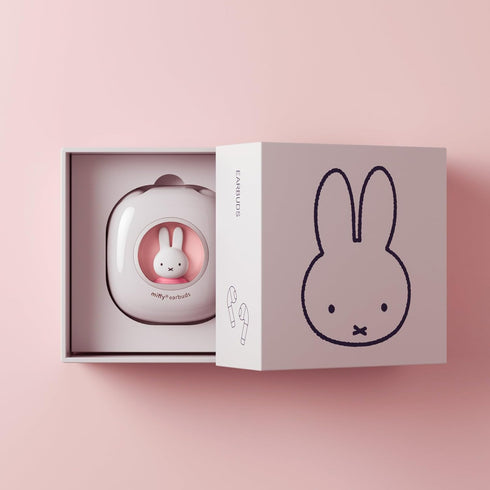 Miffy Bluetooth Wireless EarBuds Headset (Pink)?IPX5 Waterproof Ear Buds Headphones...