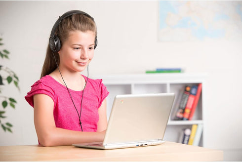 Kensington USB-A Hi-Fi Headphones, Over-Ear Headset, 6ft Cord (K97600WW), Black......