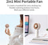 Mini Portable Handheld Fan,Personal Small Fan with hook,3 Speeds Adjustable Powerful USB Rechargeable, Handheld,Desk for Travel,Office,Room,Outdoo...