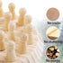 Wooden Memory Chess Matching Game: Family Board Games for Kids and Adults, Montessori Preschool Learning Educational Toy for Toddler 3 4 5 6 7 8+ ...