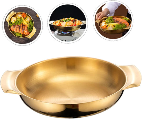 stainless steel seafood pot steamer for food stainless steel fry pan mini pasta stew pot cookware for kitchen milk warmer pot kitchen cooking pots...