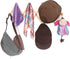 AMAPON Accordion Style Expandable Wall Wooden Coat Rack 13 Hooks (Pegs) Hang Hats Jackets Coffee Mug Purses Necklaces Towels Cap Leash Scarves Dat...