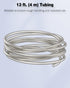 Pawfly Aquarium Airline Tubing 13 Feet Standard Aquarium Air Tubing for Fish Tank Air Pump Flexible Kink-Resistant Pure PVC Hose for Aquarium Gard...