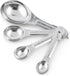 Fox Run 4-Piece Stainless Steel Scoops Measuring, 0.75 x 1.75 x 5.25 inches, Metallic...