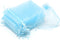 100Pcs Organza Bags 5x7 Inch, Sky Blue Sheer Baby Shower Party Favor Bags with Drawstring, Mesh Jewelry Gift Bags Wedding Candy Pouches...