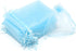 100Pcs Organza Bags 5x7 Inch, Sky Blue Sheer Baby Shower Party Favor Bags with Drawstring, Mesh Jewelry Gift Bags Wedding Candy Pouches...