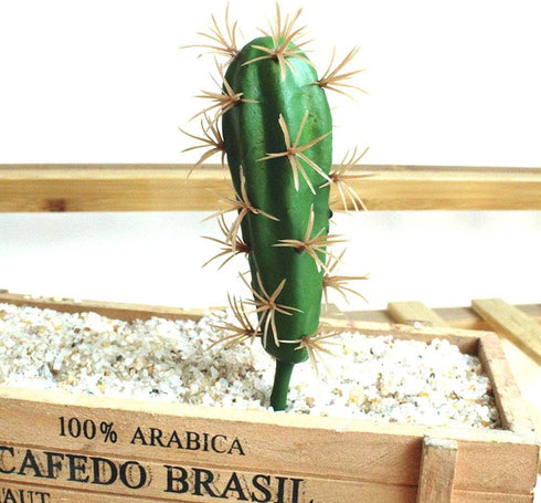 FagusHome Artificial Cactus Decor Faux Cactus Plant Fake Succulents Plants Artificial Cacti 4 Pieces Unpotted Indoor Home Décor Fake Cactus Stems...
