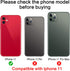 2PCS ASDAWN Back Camera Lens Glass Replacement for iPhone 11 6.1 Inches with Pre-Installed Adhesive, Rear Camera Lens Glass Replacement with Insta...
