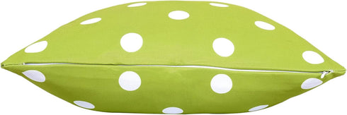 Poise3EHome Outdoor Throw Pillow Covers Set of 2 Waterproof Decorative Pillow Covers for Living Room, Couch, Patio, Spring, 18X18 Inches, Green Po...