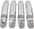 NewYall ABS Plastic Chrome Exterior Door Handle Covers for Sierra Silverado Suburban 1500 2500 3500 Tahoe Yukon 2014-2019 Outer Front Rear Left Dr...