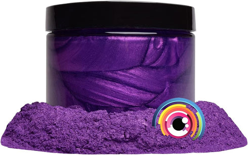 Eye Candy Pigments Premium Purple Mica Powder - Suiren Purple (25gr) - for Epoxy, Resin, Soap, Paint, Woodworking, Acrylic Pouring, Bath Bombs, Fi...