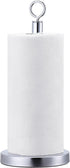 SunnyPoint Heavy Weighted Sturdy Paper Towel Holder Stand Dispenser with Stainless Base Fits Standard and Jumbo Sized Paper Towel, Chrome...