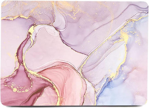 Compatible with MacBook Air 13 inch 2020 2019 2018 Release A2337 M1 a2179 A1932,with Touch ID,Flow Gold Marble, 2020 Mac Air 13 A2337 M1 A2179 A19...