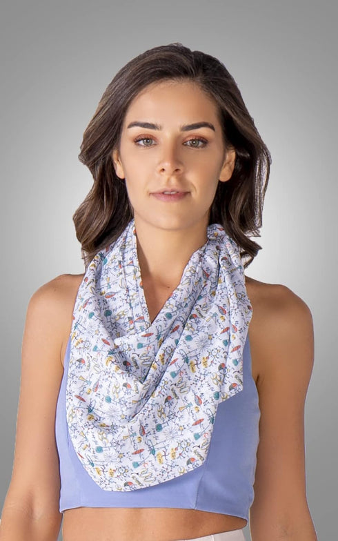 Science Infinity Scarf for her geeky women chemistry biology scientist physics colorful...