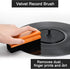 Vinyl Record Cleaning Kit - Complete 7-in-1 Vinyl Record Cleaner Solution - Velvet Brush - Microfiber Brush - Stylus Brush - Label Protector - Air...