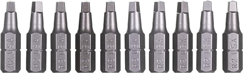 Mayhew Tools 19603-4 Square Recess Power Bit, NO. 3 x 2", 4-Pack...