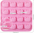 Newk Piggy Chocolate Silicone Mold, 4 Packs 16- Cavity Pig Face Emoticons Piglet Candy Molds for Jelly, Fondant, Hard Candy, Keto Fat Bombs, Resin...
