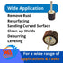WA 5PCS - 1 1/2"x1"x1/4" inch 120# Industrial Grade Durable Mounted Flap Wheel Sander Aluminum Oxide Sanding Flap Wheels with 1/4" Shank for Drill...