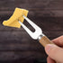Cheese Knives Set with Wooden Handle,Mini Serving Tongs Spoons Forks Toothpick Flags for Party Christmas...