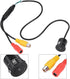 Security Camera Outdoor Waterproof Bullet Camera CCTV CCD Camera Night Vision for Car 170 Degree Wide Angle...