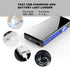 Dual Arc Plasma Lighter with LED Battery Indicator and Box, Rechargeable Windproof Flameless Electric Lighters for Fire Outdoors Camping Hiking Fr...