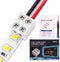 2-Pin 8mm Solderless LED Strip Connectors, Reliable and Easy-to-Install, Solidly Connected LED Light Connectors...