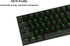 Happy Balls Keycaps Backlit ABS Doubleshot Shine Through Keycap Set Cherry MX OEM US Layout Key Caps for 61/87 TKL/104 MX Switches Mechanical Keyb...