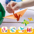 pigipigi Craft Origami Paper for Kids - 208 Sheets Vivid Colorful Folding Papers 54 Patterns Art Projects Kit for 5 6 7 8 9 10 11 12 Years Old Gir...