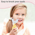 Kids U Shaped Toothbrush Cute Silicone Manual U Shaped Toothbrush Kids 360°Oral Teeth Cleaning Three Sided Toothbrush for Kids Toothbrushes U Shap...