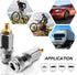 1Pack Tire Inflator Electric Portable Air Compressor Adapter,Schrader Valve to 3 in 1 Quick Connector Coupler, Covert Your Air Pump to Pneumatic T...