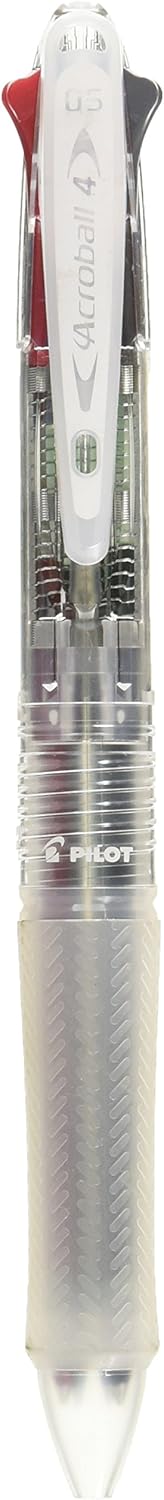 Pilot 4 Colors Ballpoint Pen, Acroball 4 Extra Fine, Black, Red, Blue & Green (Bkab-45EF-Ncc)...