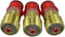 RIVERWELD TIG Stubby Gas Lens 17GL18 (1/8" & 3.2mm) Orifice Fit SR WP 17 18 26 TIG Welding Torch 3pk...