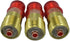RIVERWELD TIG Stubby Gas Lens 17GL18 (1/8" & 3.2mm) Orifice Fit SR WP 17 18 26 TIG Welding Torch 3pk...