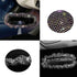 Car Rear View Mirror with Crystal Diamonds Bling Rhinestones Car Rear View Mirror for Women,Car Interior Trim,Best Birthday Holiday Gift Car Rearv...