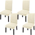 GoodtoU Chair Covers for Dining Room 4 Pack, Stretch Parson/Dining Chair Slipcover Removable Washable Chair Protector for Home/Restaurant/Banquet,...