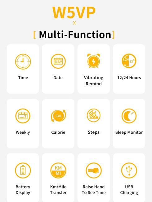 Non-Bluetooth Led Fitness Tracker Watch No App No Phone Required Fitness Watch Pedometer Watch with Steps Calories Sleep Tracker Alarm Clock for M...