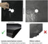 Stove Burner Covers - Gas Stove Protector, Stove top Range Protectors, Set Top Burner Covers Black, Non Stick Reusable, Stove Cover, Easy to Clean, Double Thickness