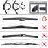Replacement for Honda CR-V 2007-2011, OTUAYAUTO Windshield Wiper Blade Refills - Replace OEM: 76622STKA02, 76632SWAJ02, 76632S2K004...