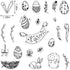 Hying Easter Eggs Clear Stamps for Card Making and Photo Album Decorations, Easter Rabbit Stamps Easter Words Rubber Stamps Seal for Crafting DIY ...