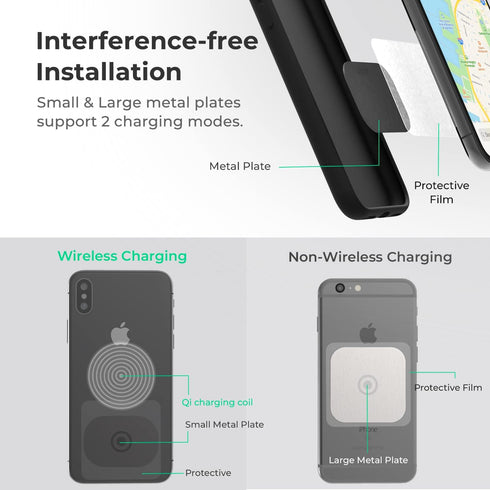 iOttie iTap 2 Magnetic Dashboard Car Mount Holder || Cradle for Samsung Galaxy S22, Google Pixel 7, Motorola Moto G, OnePlus 10, Sony Xperia & Oth...