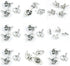 29 Pieces Antique Silver Tone Jewelry Making Charms Teapot Tea Kettle Pot Wine...