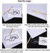 Yesallwas 50 Sheets White Carbon Transfer Paper Tracing Copy Paper, Idea for Wood/Paper/Canvas and Other Art Surfaces Tracing Copy(A4/8.3 x 11.5 I...