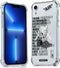 EymAnn Clear Cool Case Designd for iPhone XR for Teens Boys Girls,Fashion Kawaii Bear Street Soft TPU Full Body Protective Ultra Thin Phone Case(B...